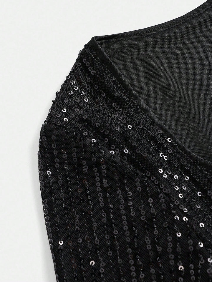 Rochie mini SHEIN, negru