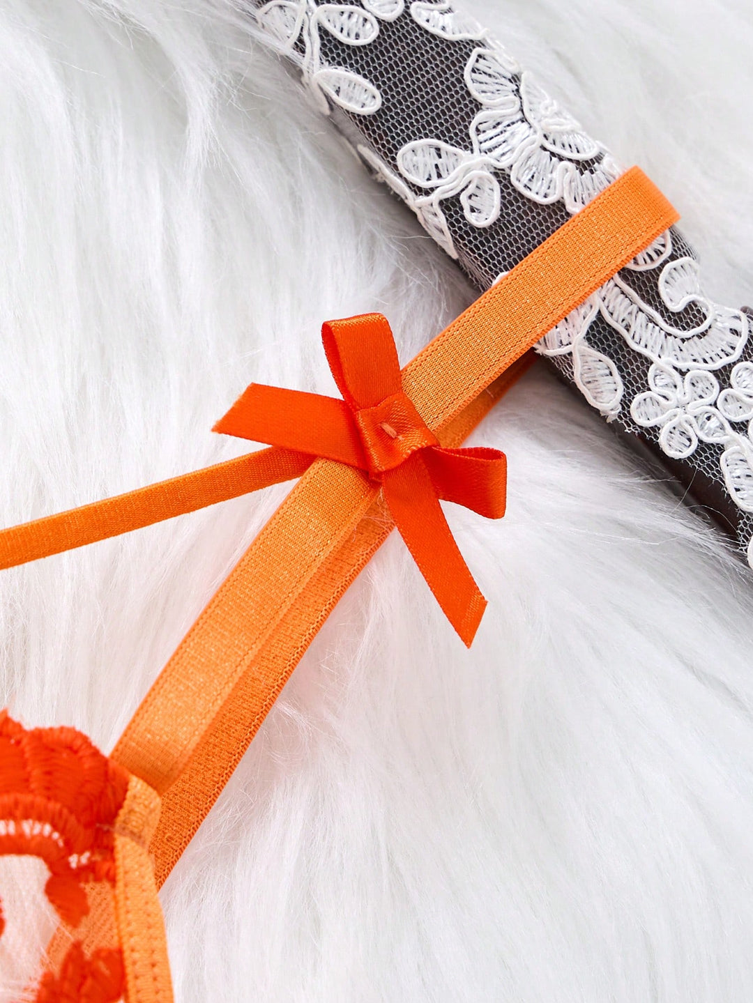 Set lenjerie intimă SHEIN, portocaliu