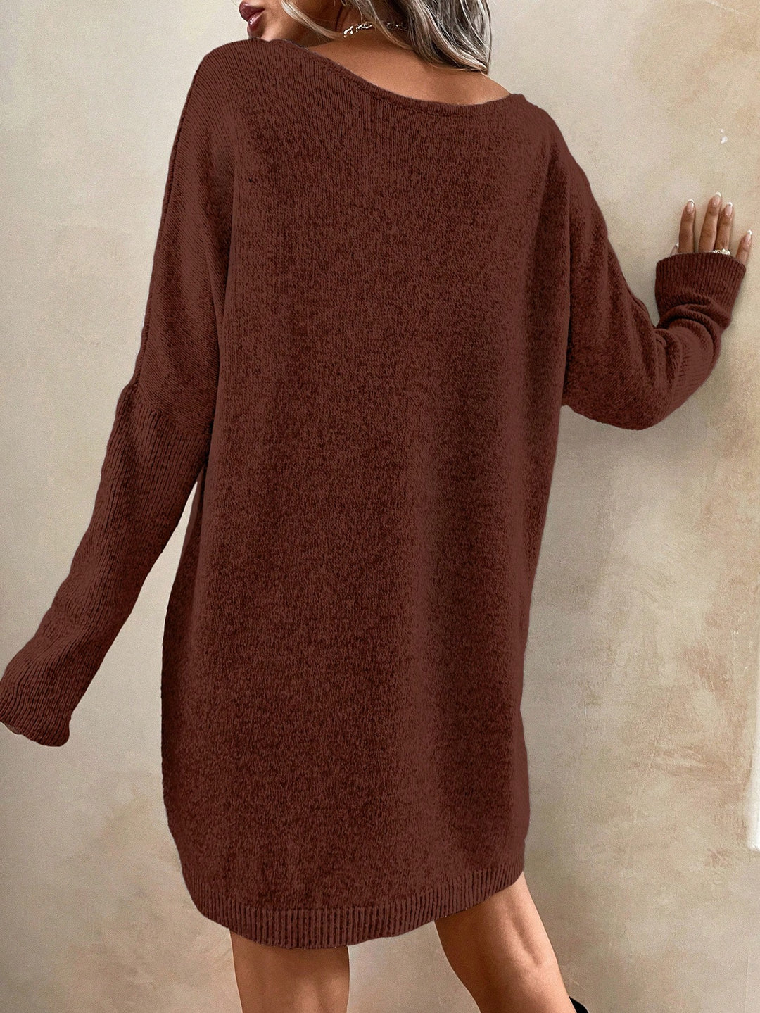 Rochie mini SHEIN, maro