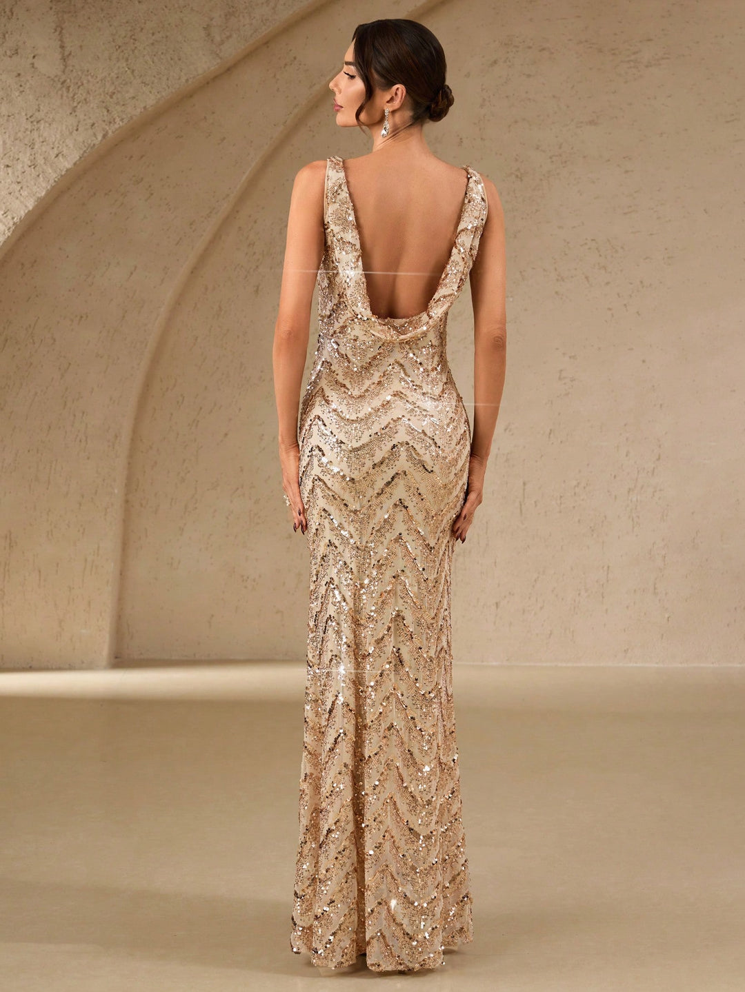 Rochie SHEIN, portocaliu