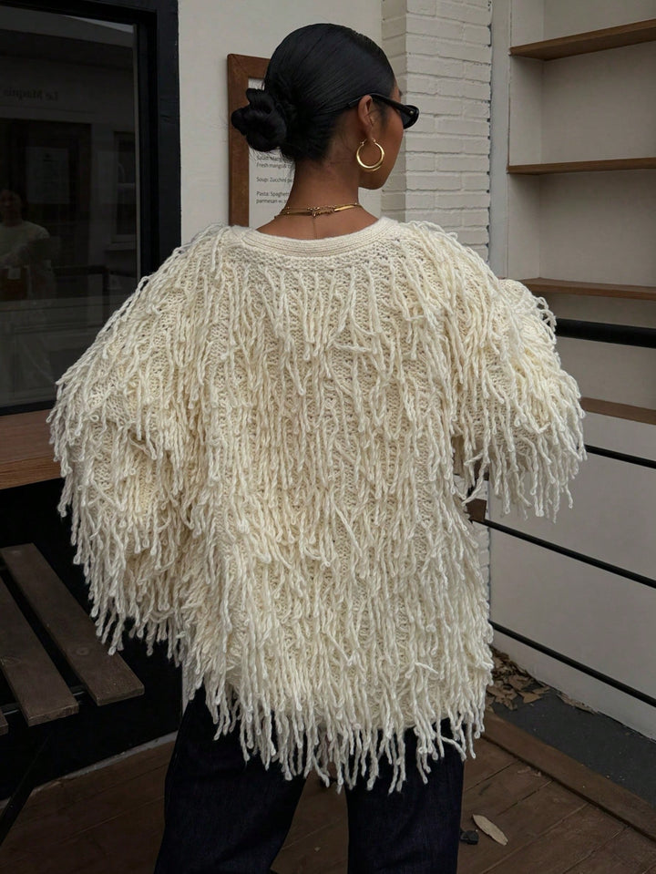 Cardigan SHEIN, bej