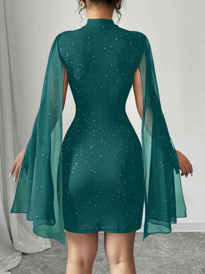 Rochie mini SHEIN, turcoaz