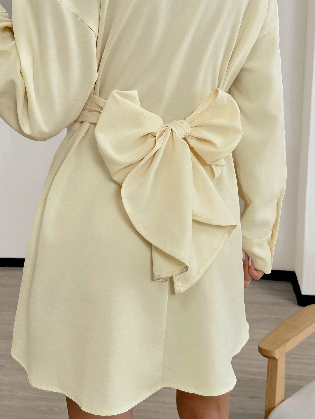 Rochie mini Shein, galben