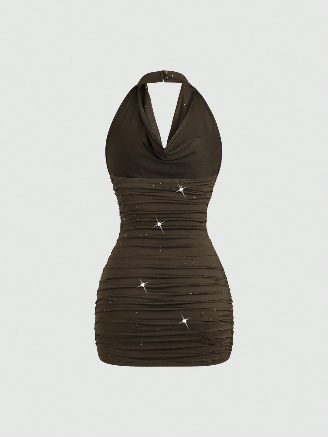 Rochie scurtă SHEIN, kaki