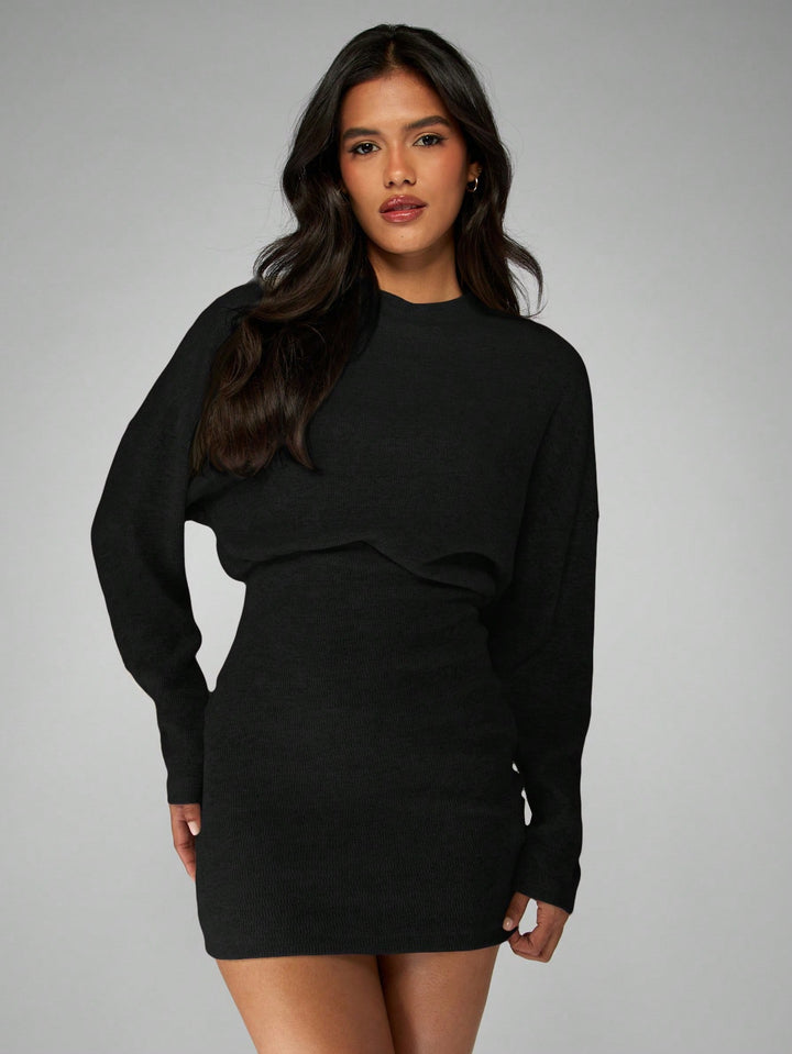 Rochie mini SHEIN, negru