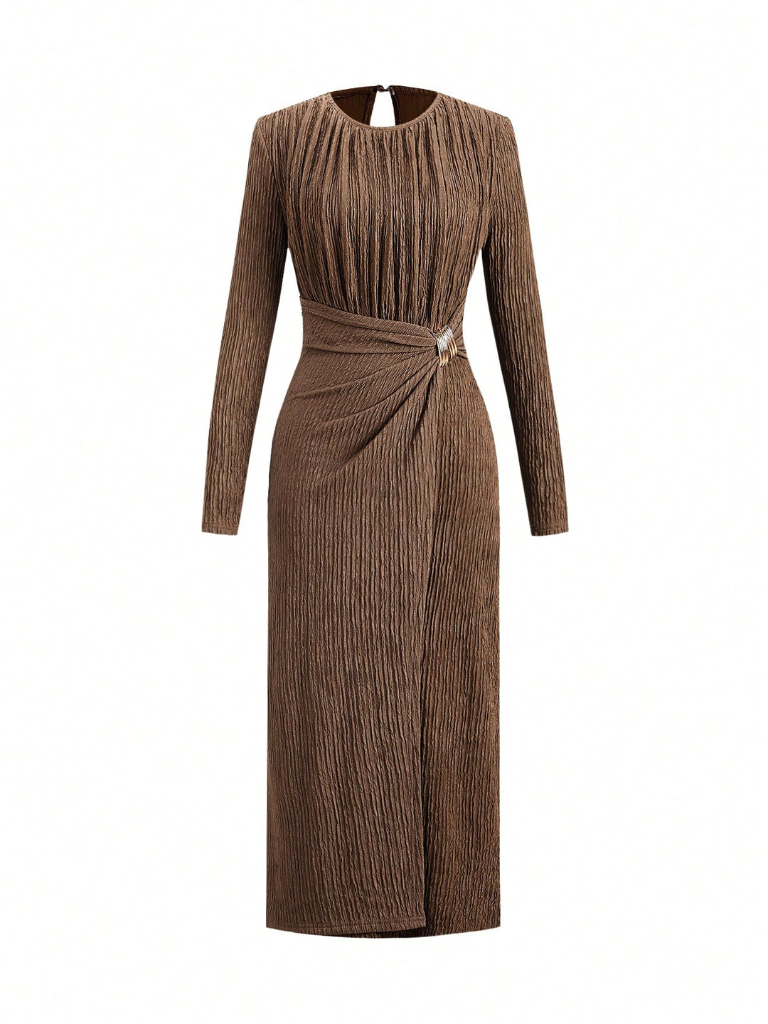 Rochie maxi SHEIN, maro