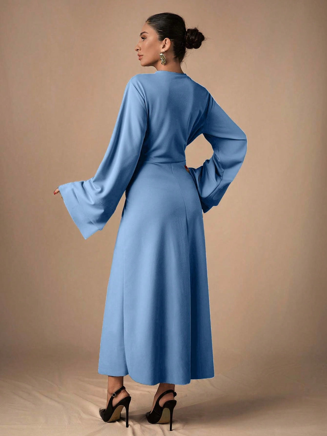 Rochie maxi SHEIN, albastru
