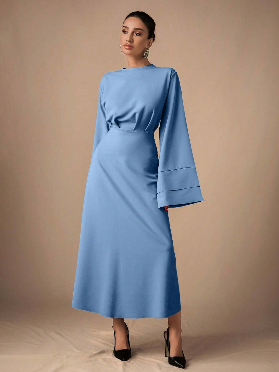 Rochie maxi SHEIN, albastru