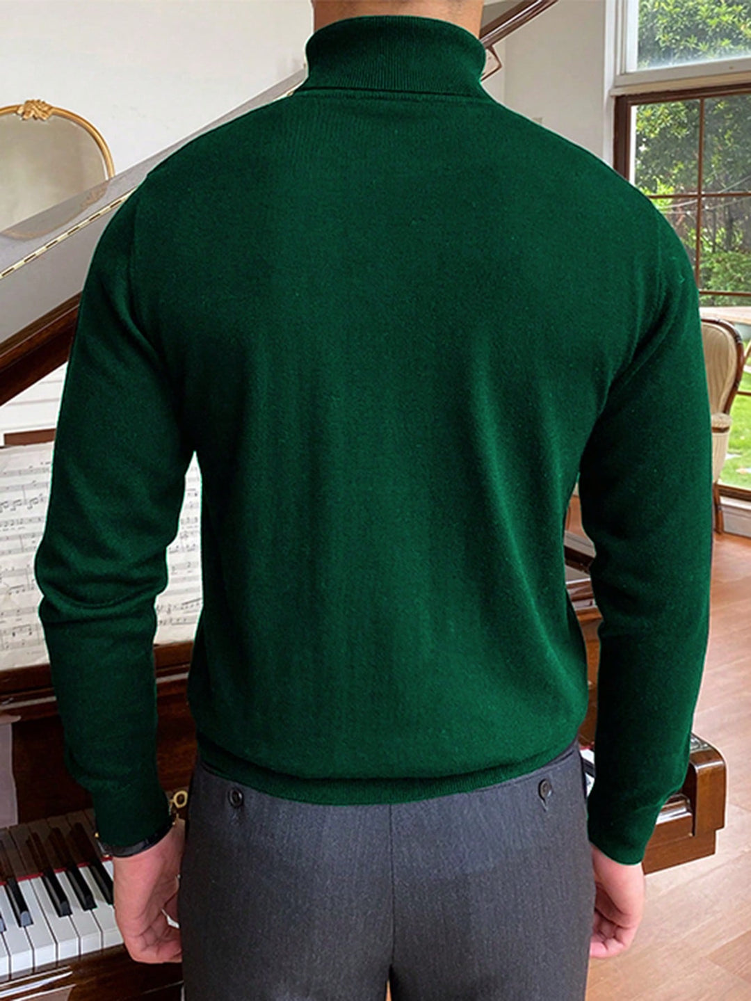Pulóver SHEIN, khaki