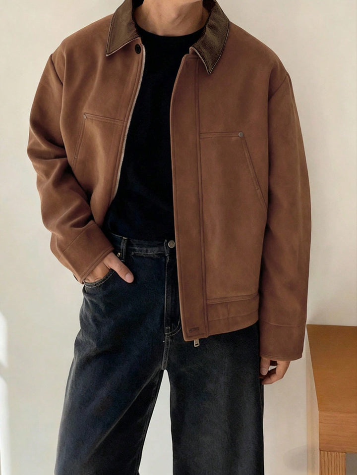 Jachetă SHEIN, maro