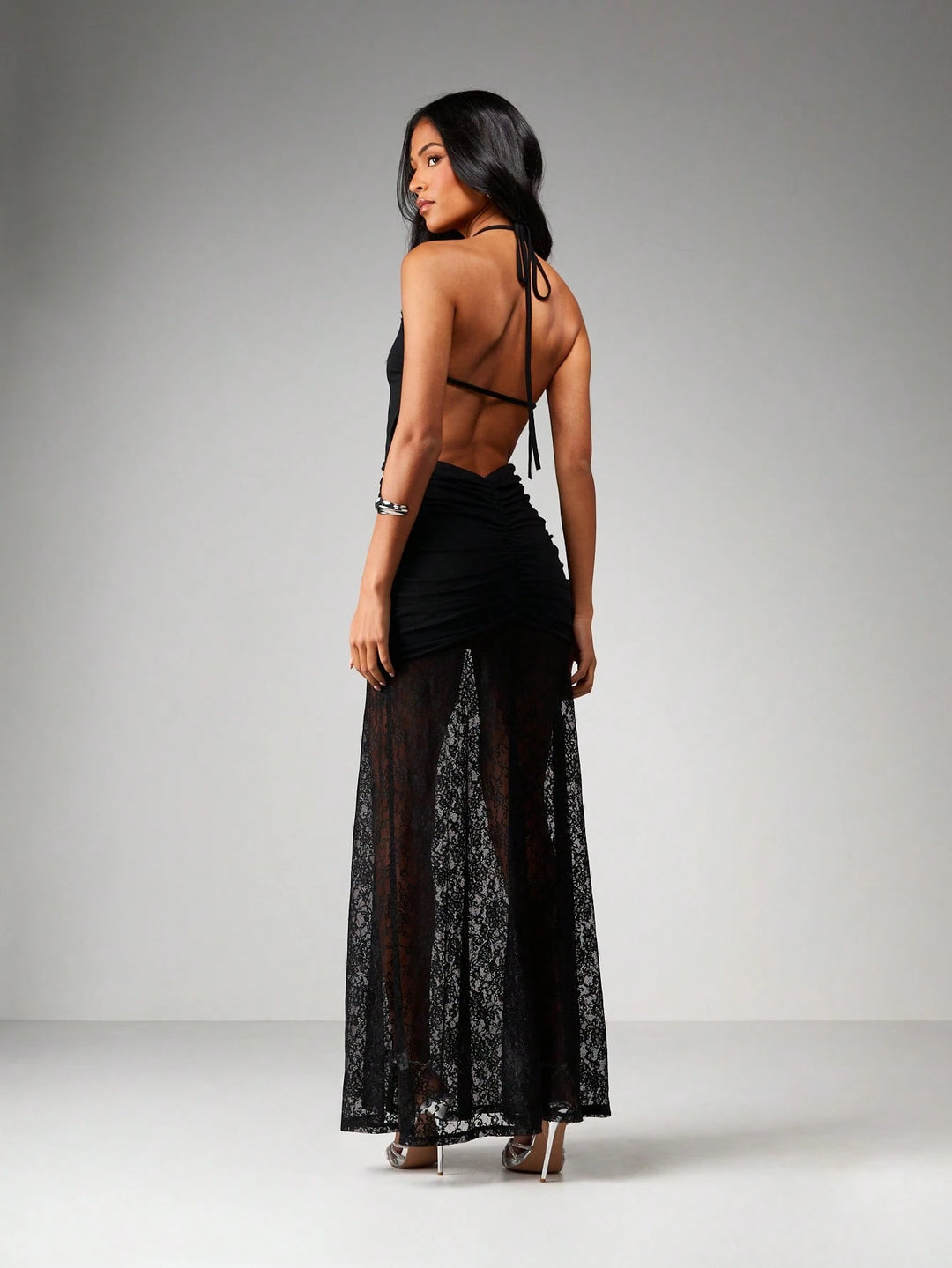 Rochie maxi SHEIN, negru
