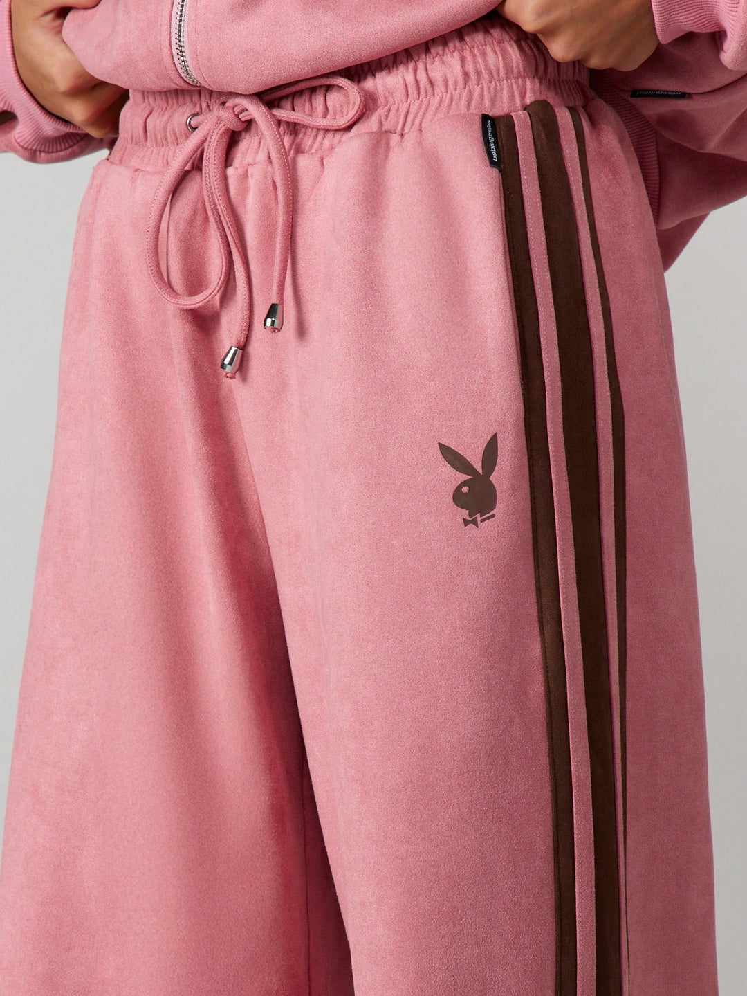 Pantaloni de trening SHEIN, roz
