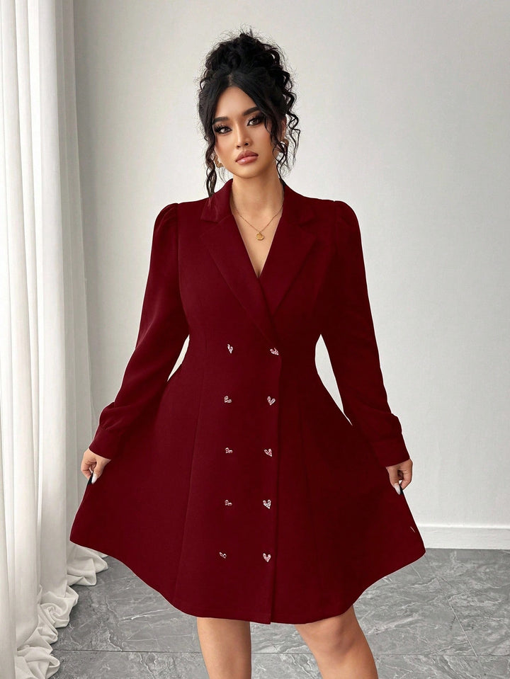 Rochie SHEIN, vișiniu