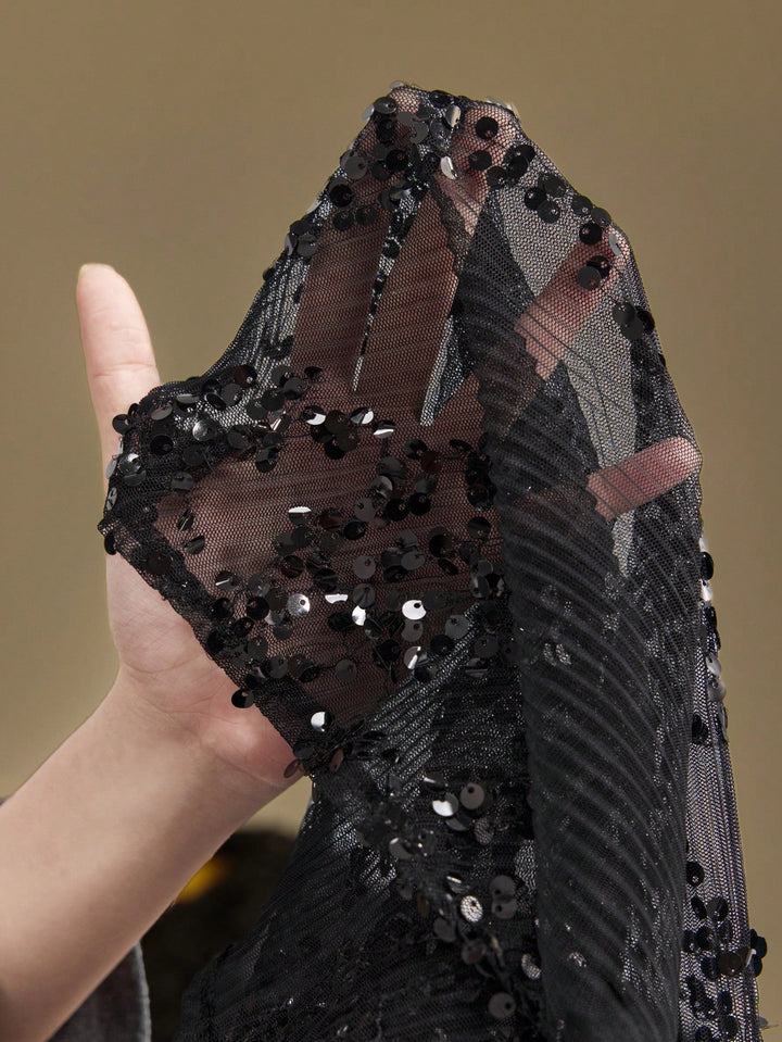 Fustă maxi Shein, negru