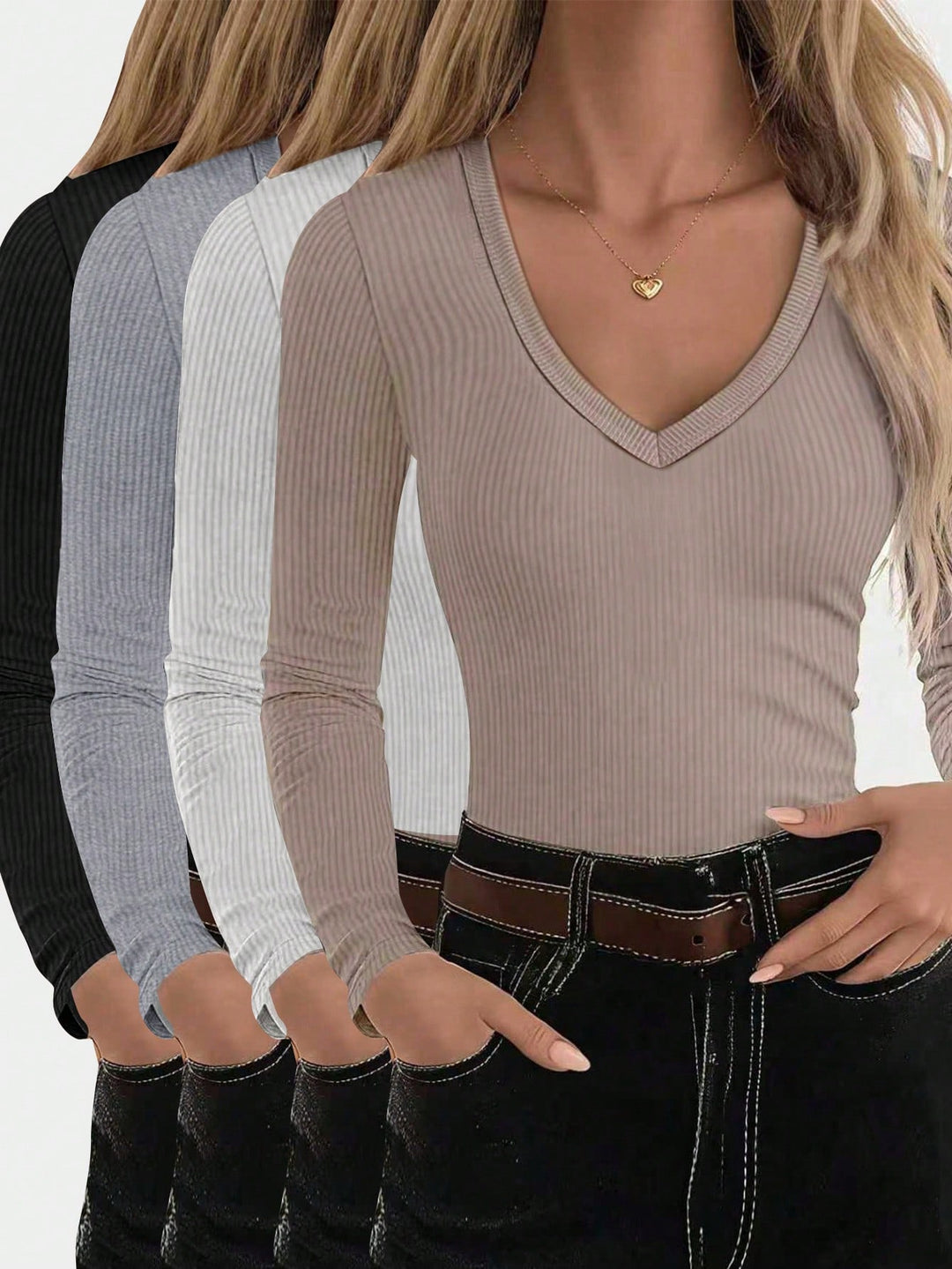 Tricou SHEIN, mix culori