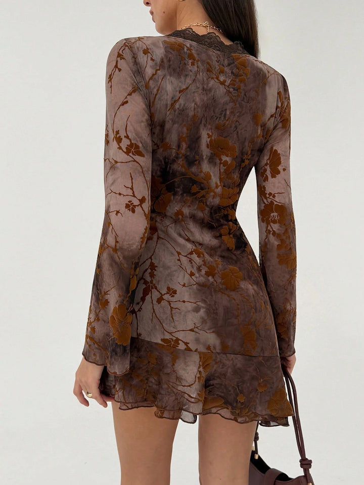 Rochie mini Shein, maro