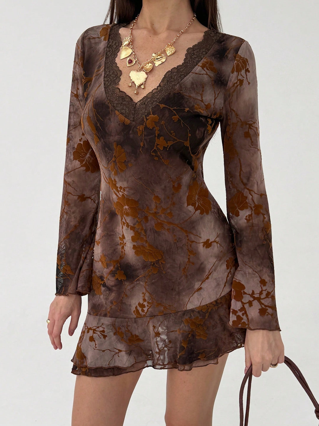 Rochie mini Shein, maro