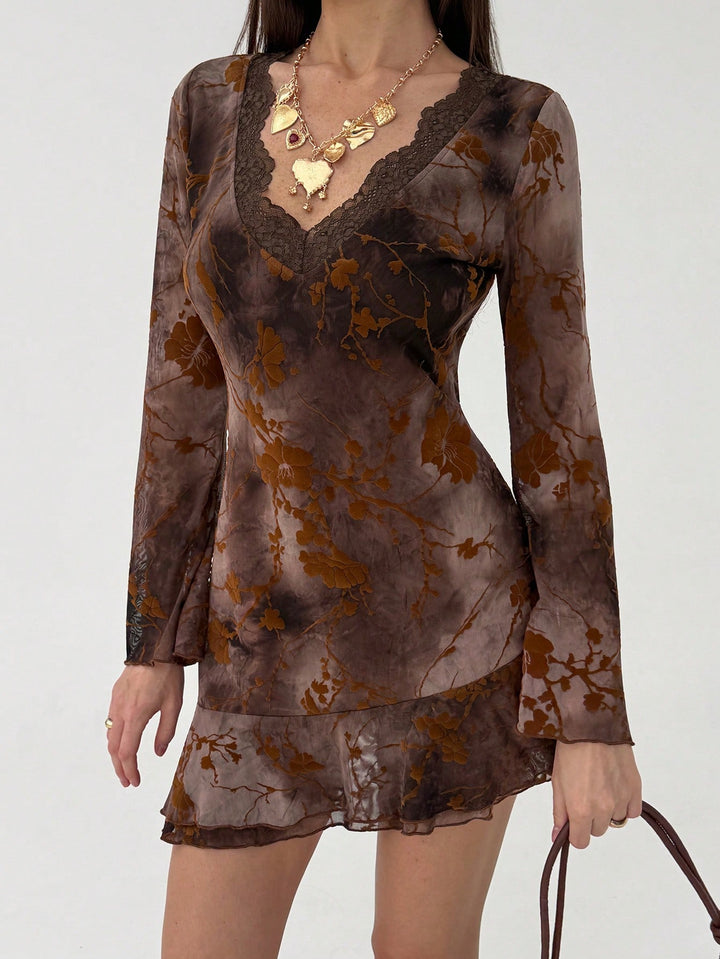 Rochie mini Shein, maro