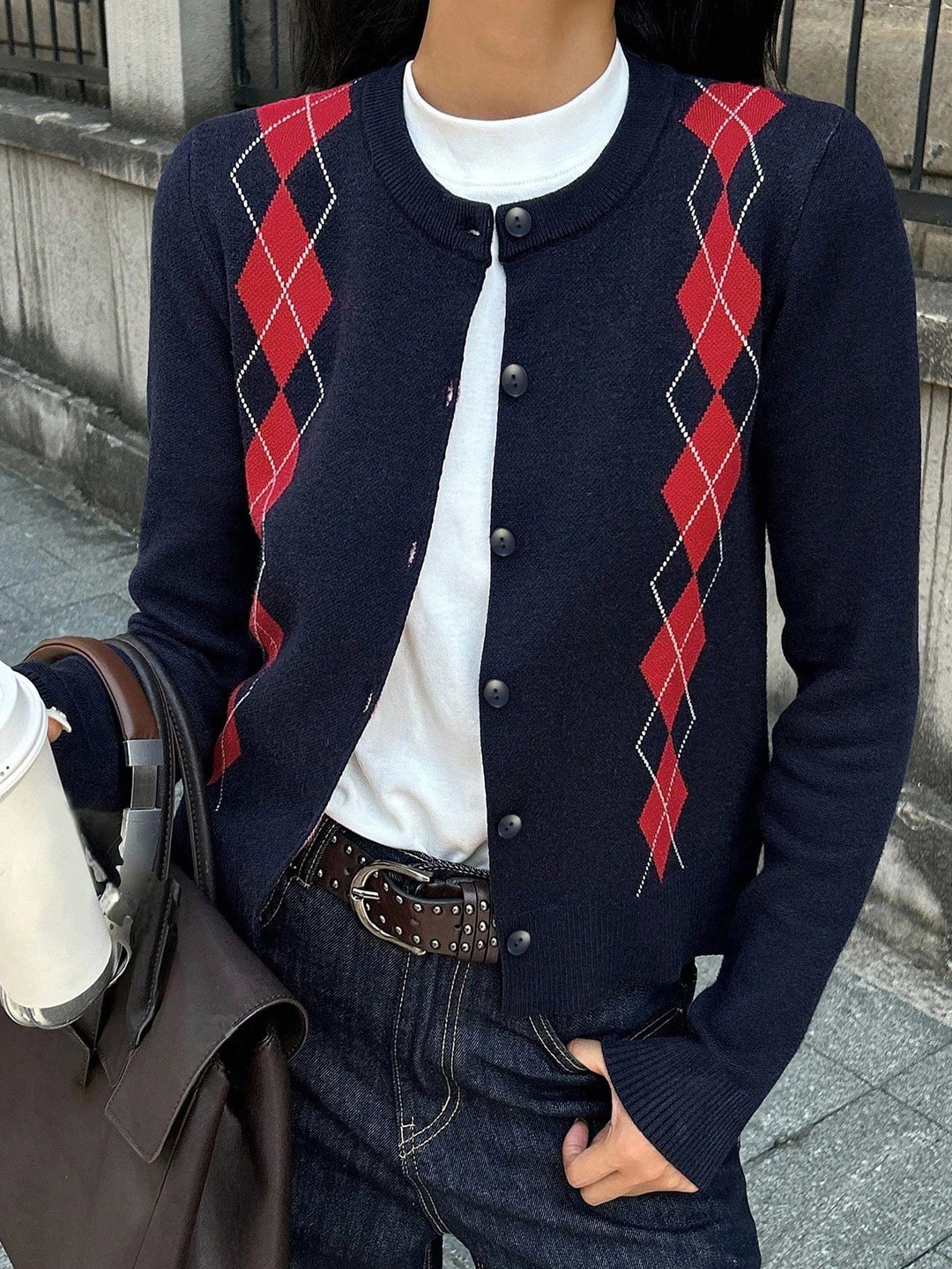 Cardigan SHEIN, albastru