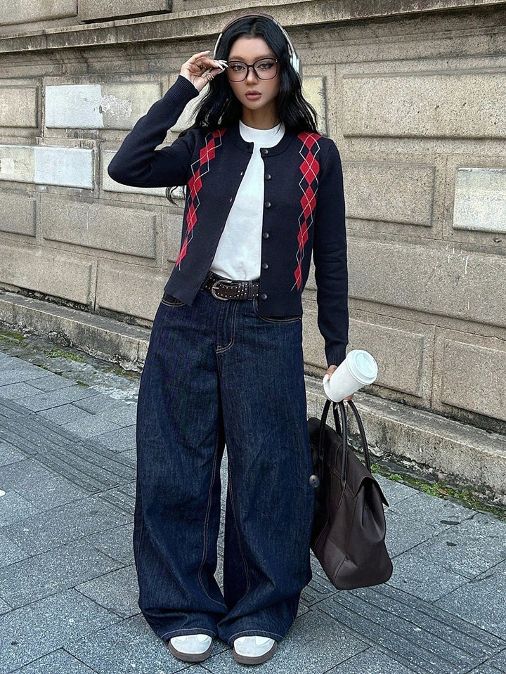 Cardigan SHEIN, albastru