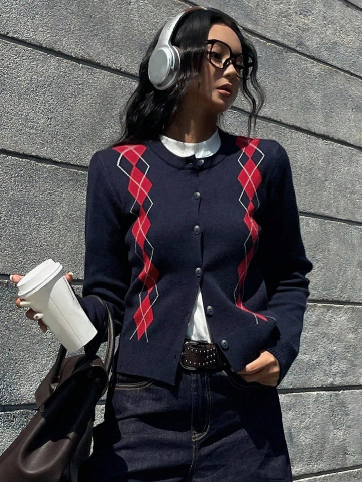 Cardigan SHEIN, albastru