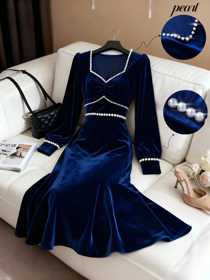 Rochie maxi SHEIN, albastru