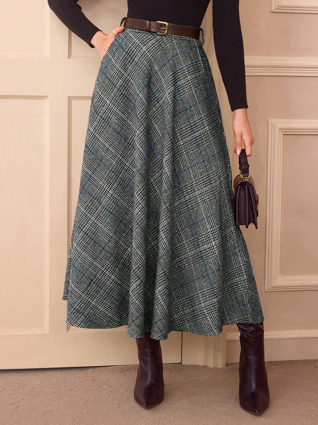 Fustă maxi SHEIN, mix culori