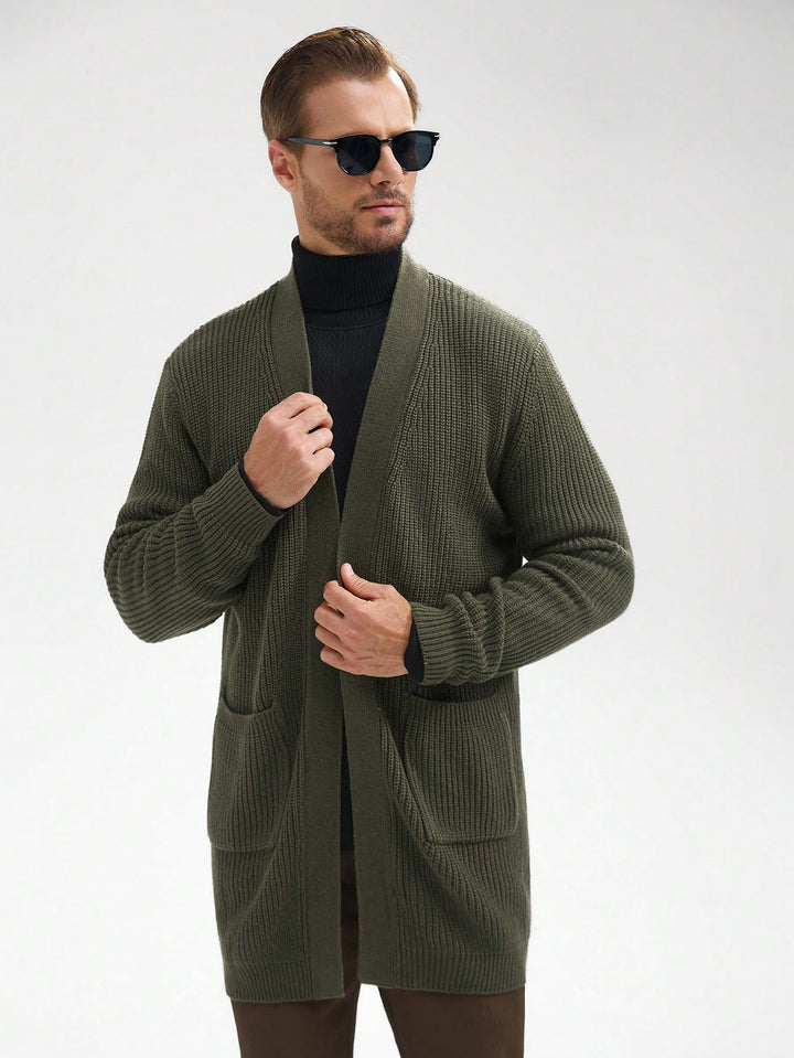 Cardigan SHEIN, kaki