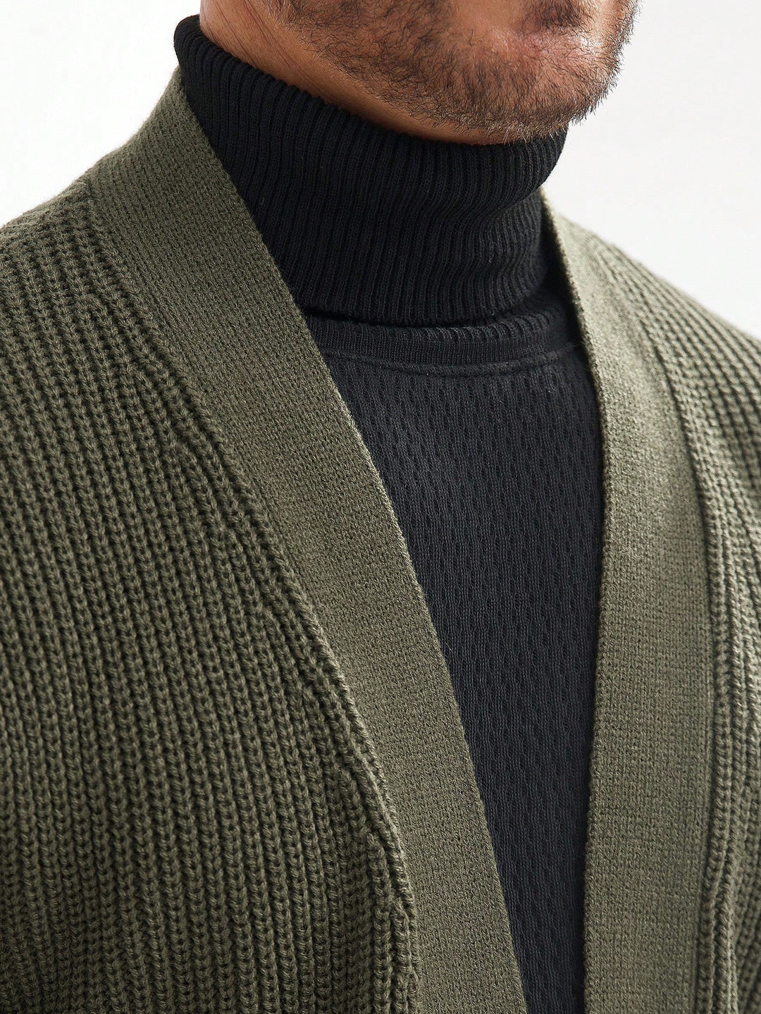 Cardigan SHEIN, kaki