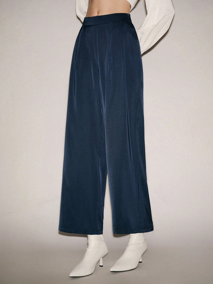Pantaloni SHEIN, albastru