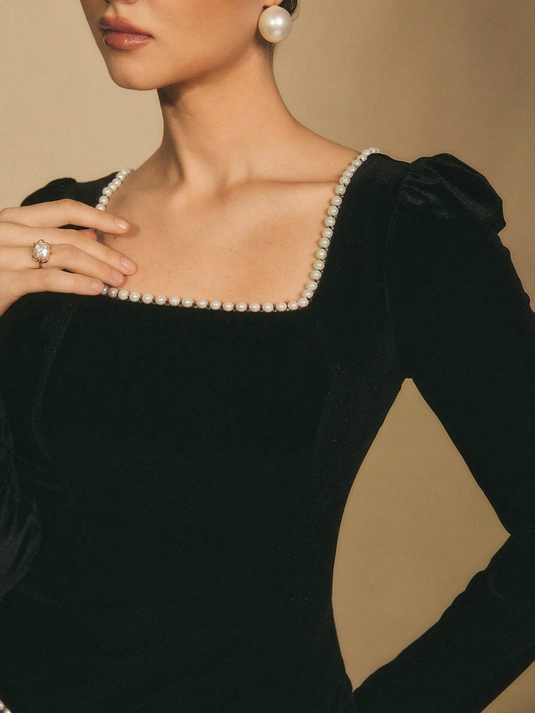 Top SHEIN, negru