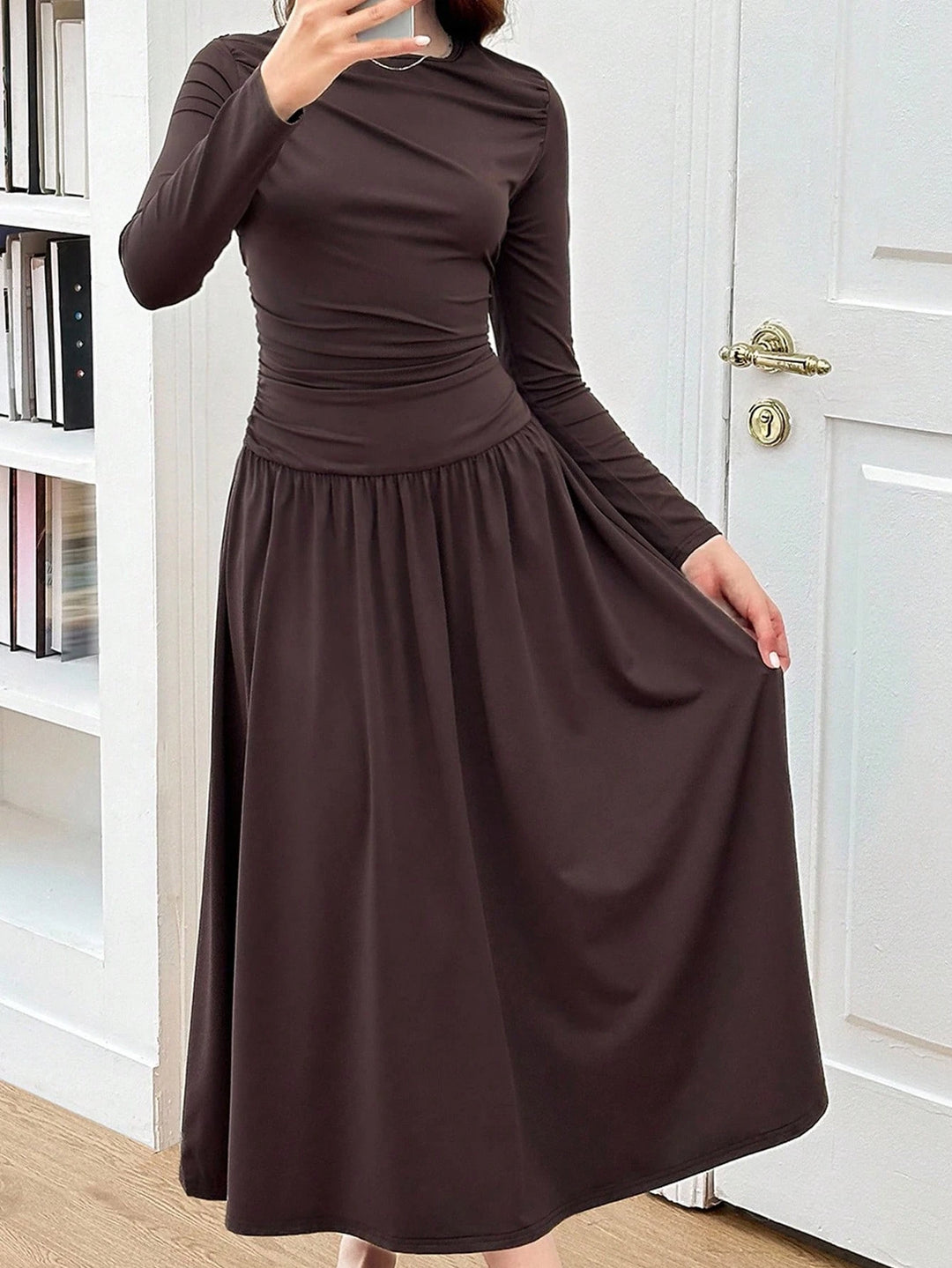 Rochie SHEIN, maro