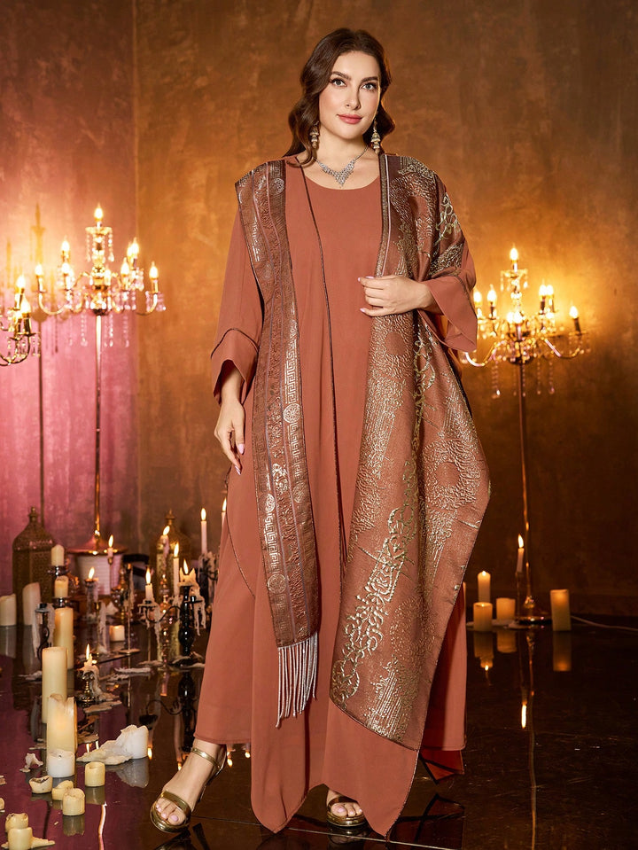 Rochie SHEIN, maro