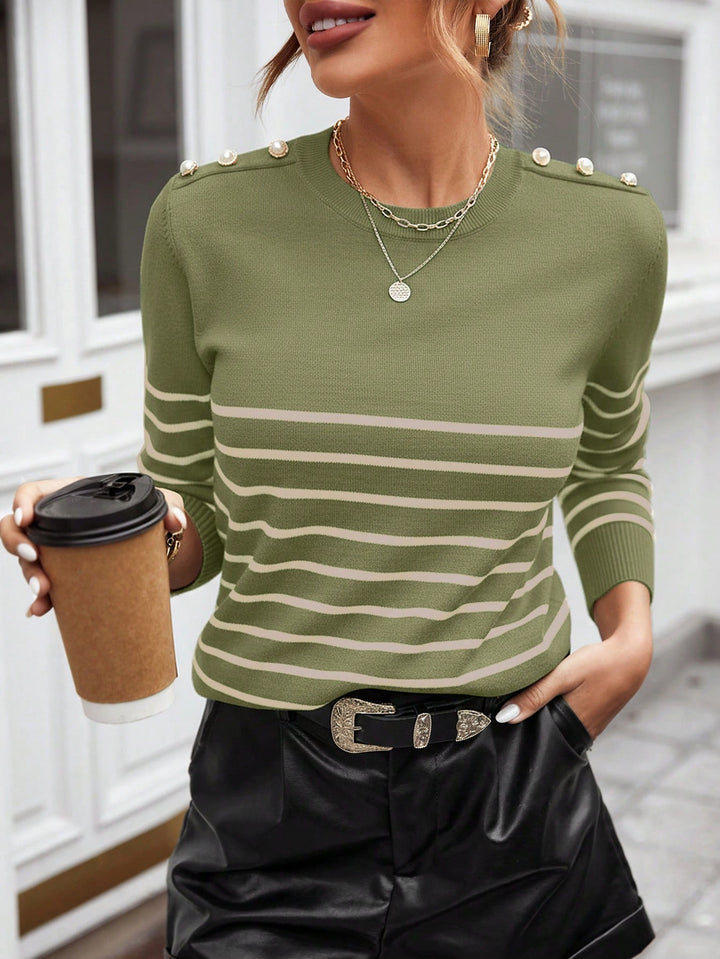 Pulover SHEIN, verde