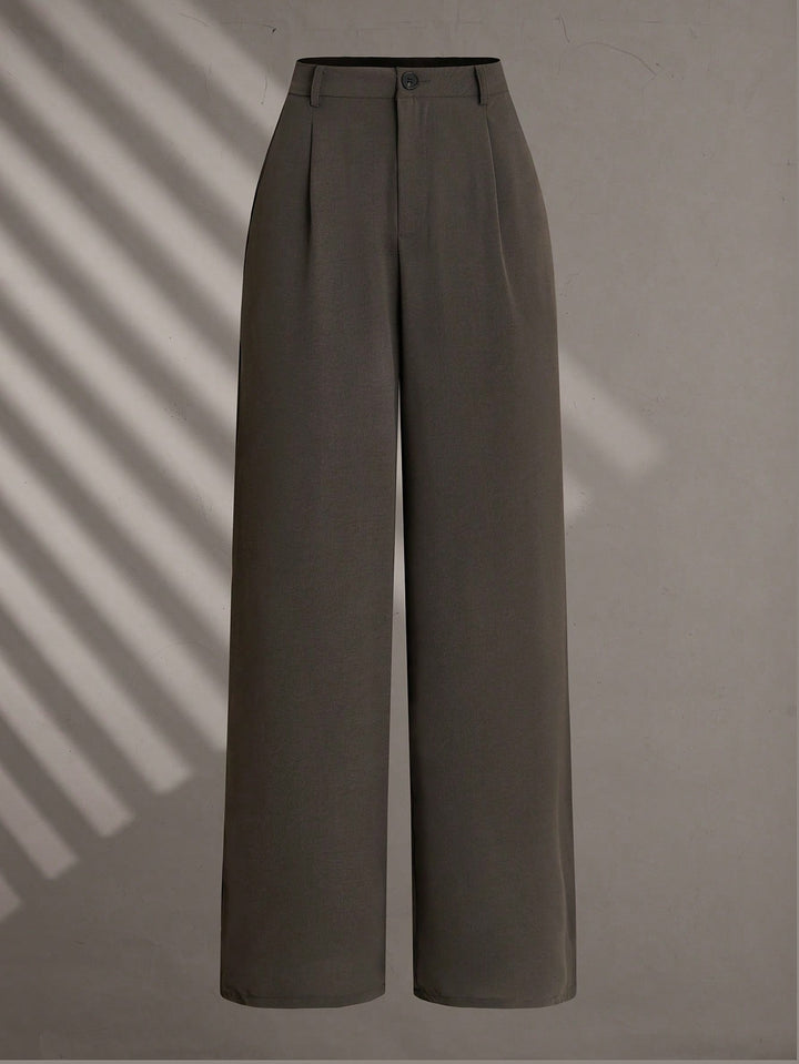 Pantaloni SHEIN, maro