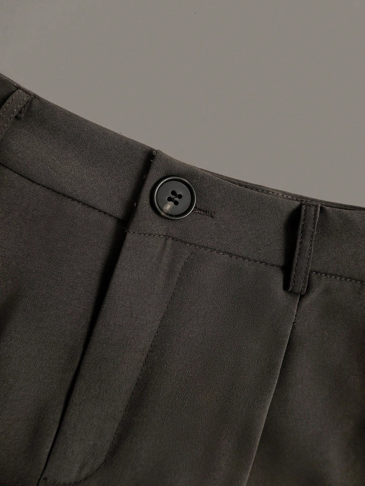 Pantaloni SHEIN, maro