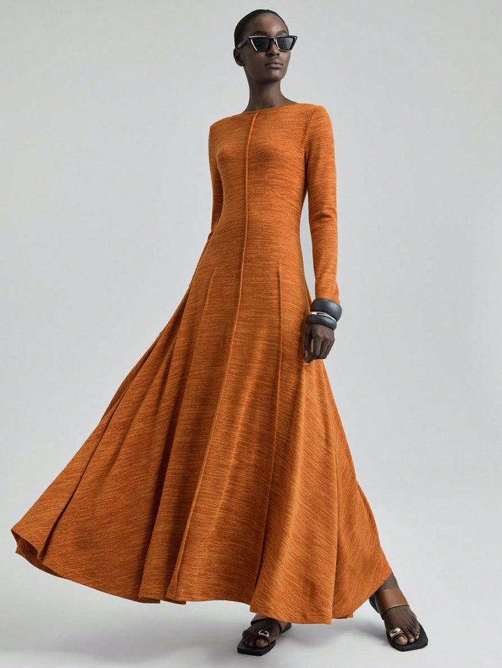 Rochie maxi SHEIN, gri