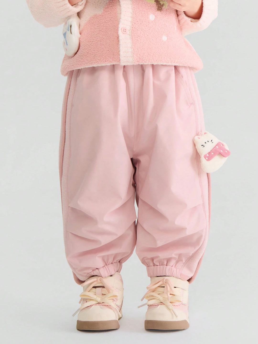 Pantaloni SHEIN, roz