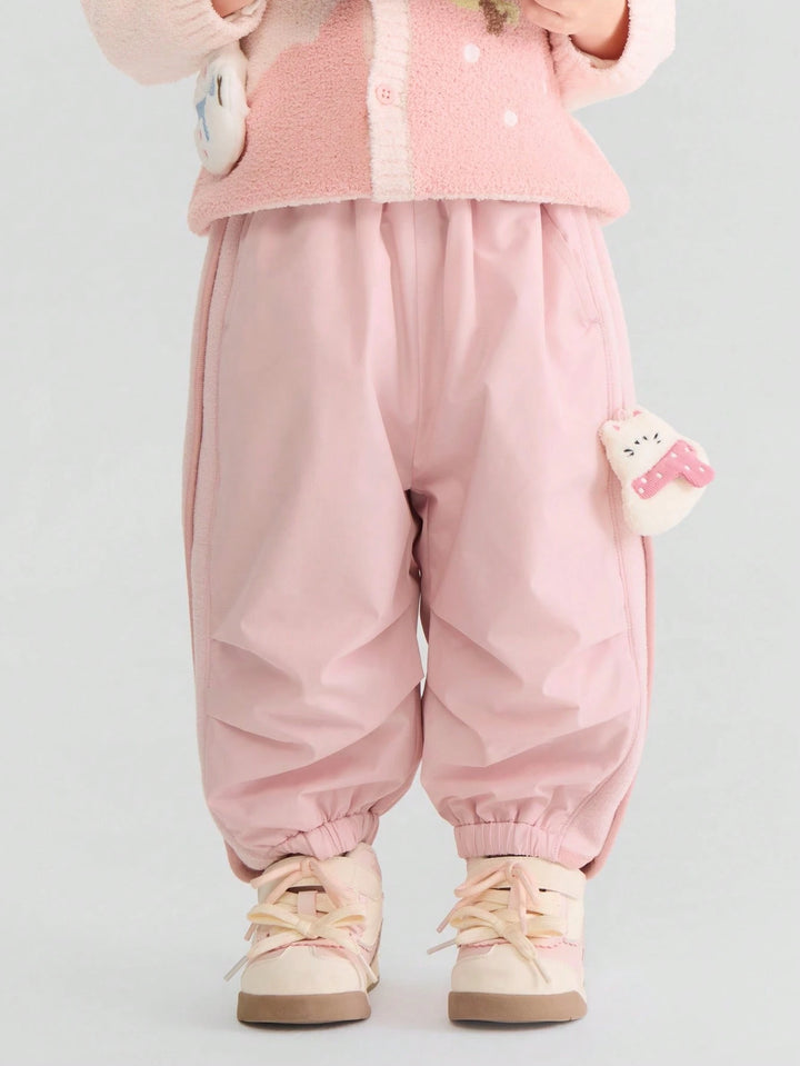 Pantaloni SHEIN, roz