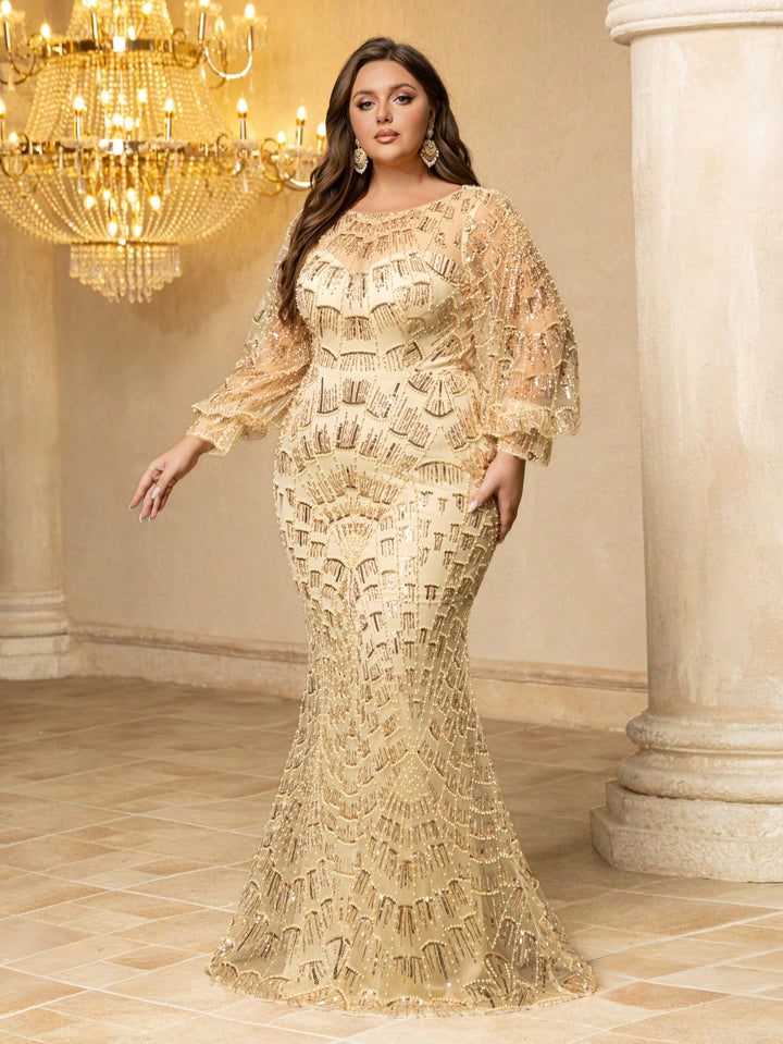 Rochie SHEIN, auriu
