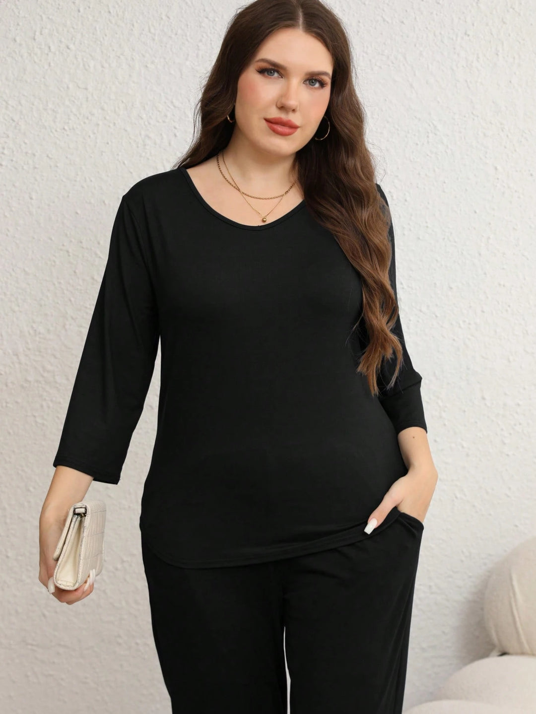 Bluză SHEIN, negru