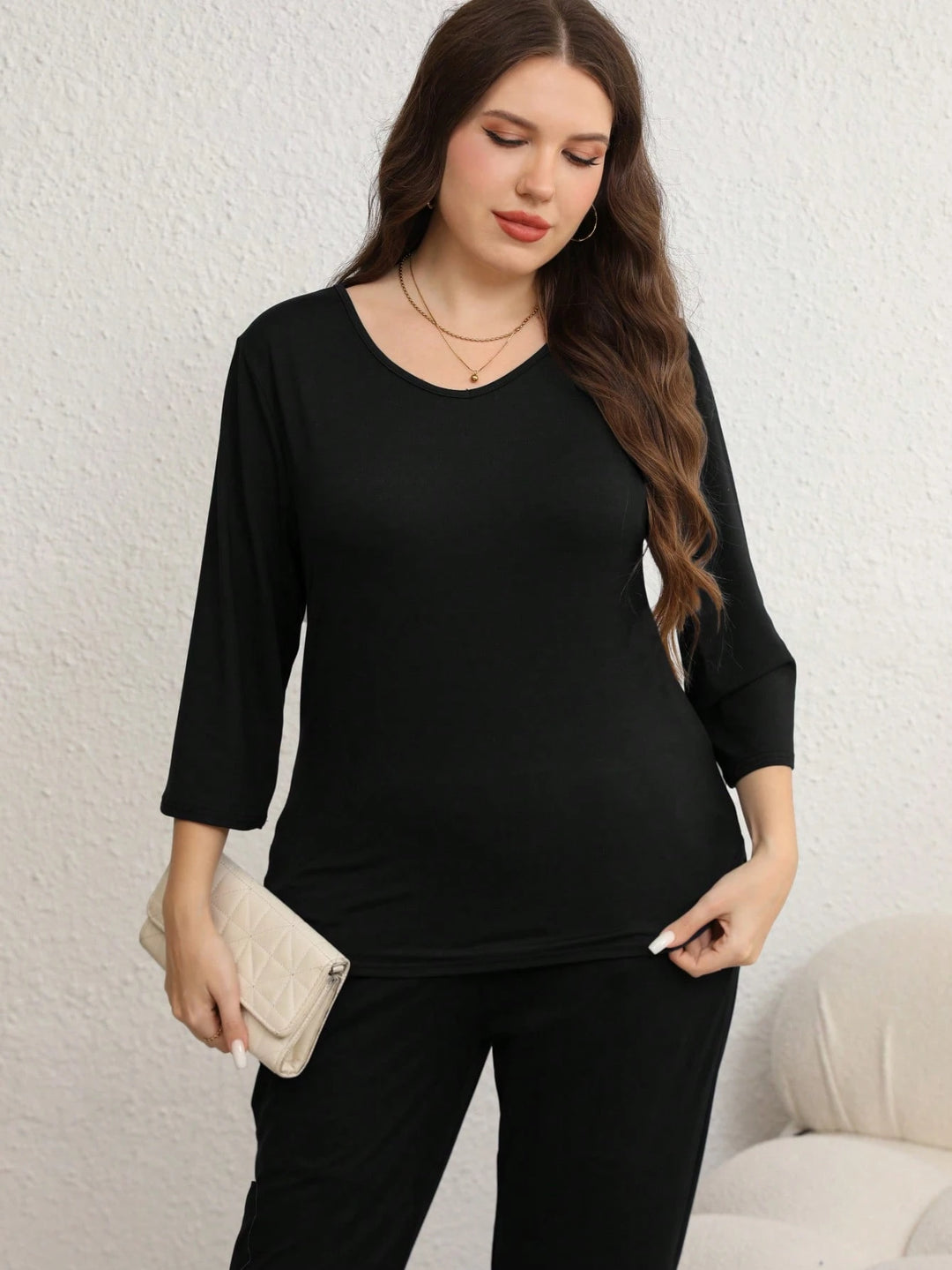 Bluză SHEIN, negru