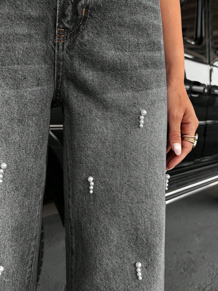 Jeans SHEIN, gri