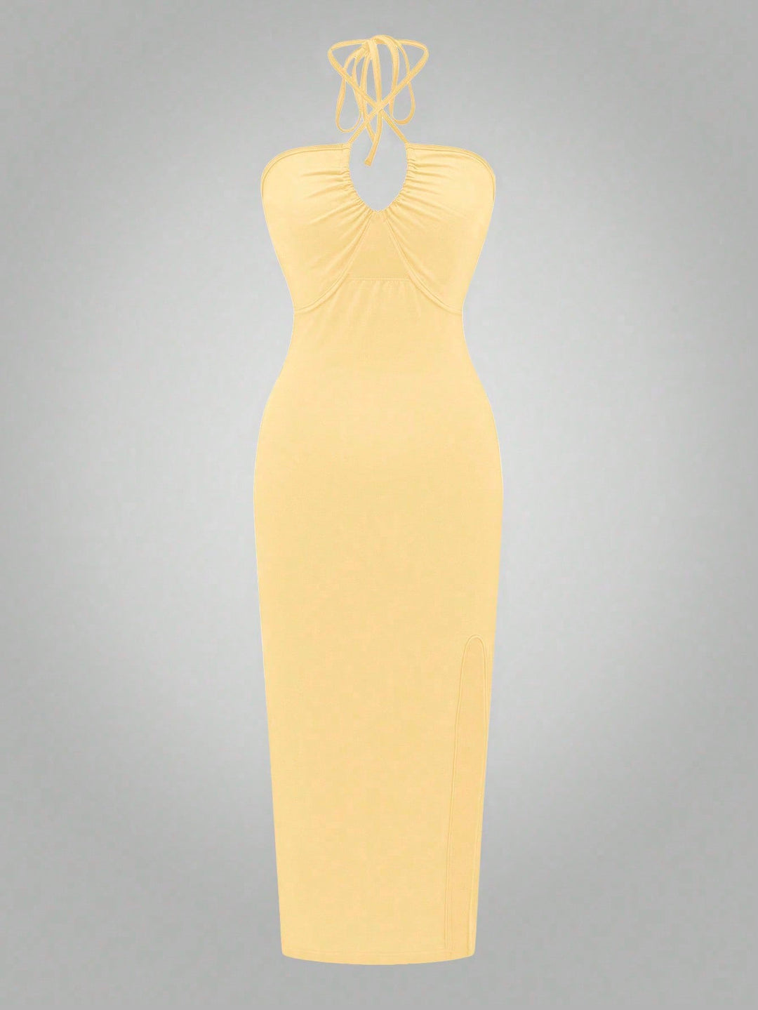 Rochie maxi SHEIN, galben