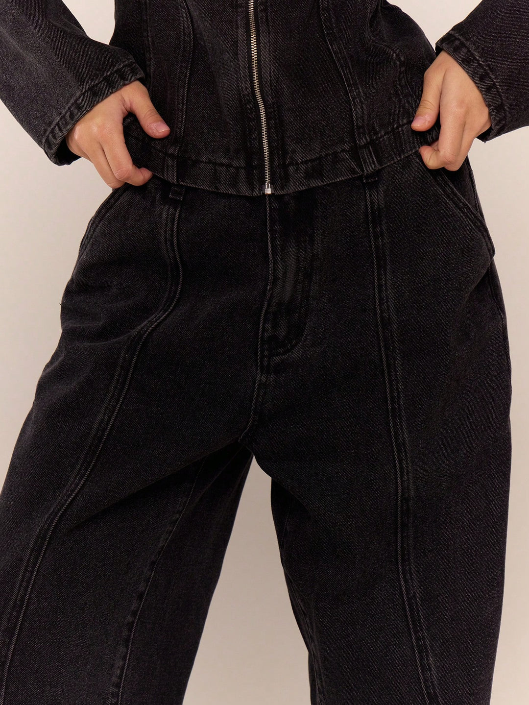 Jeans SHEIN, gri