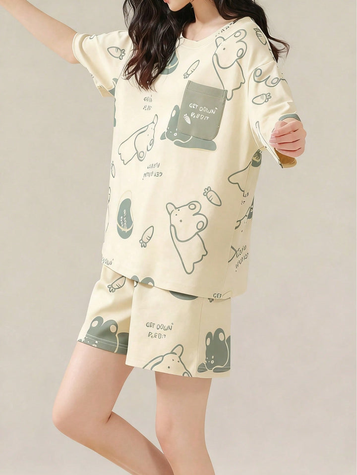 Pijama SHEIN, verde