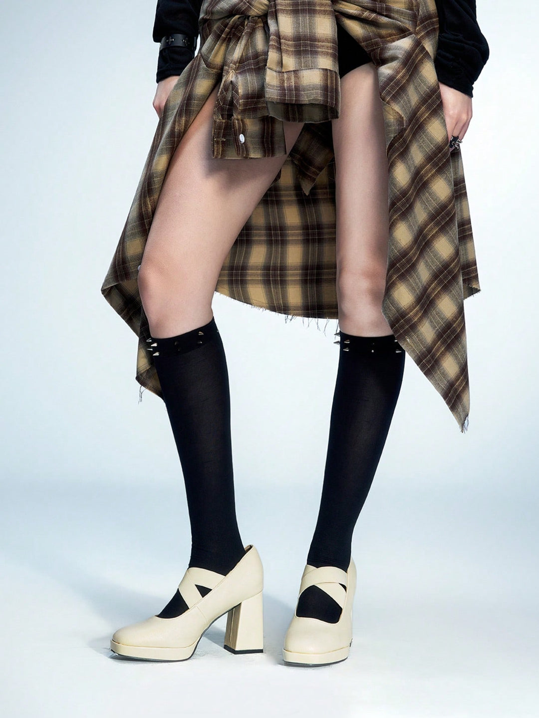 Pantofi cu toc SHEIN, bej
