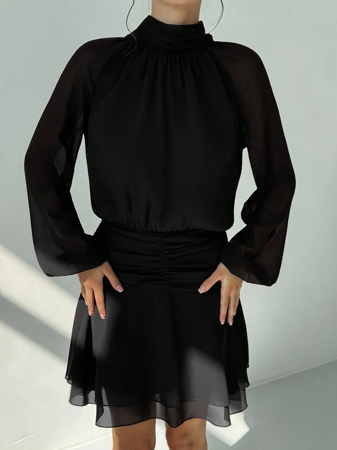 Rochie mini SHEIN, negru