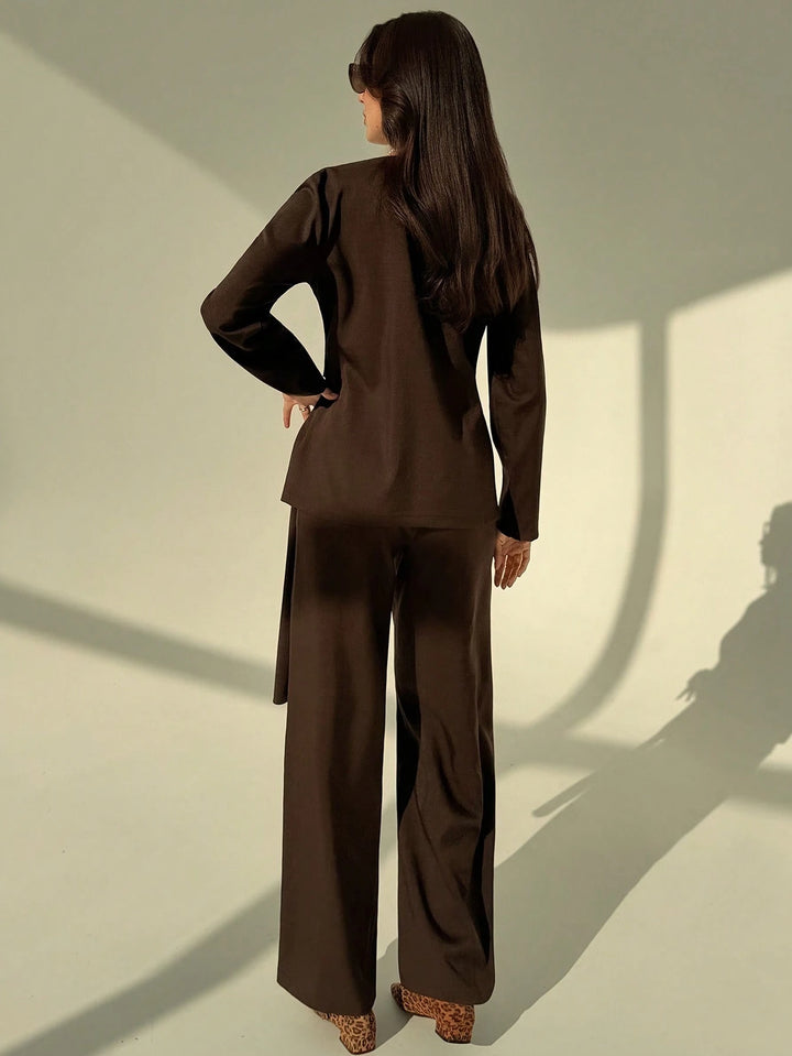 SHEIN együttes, barna