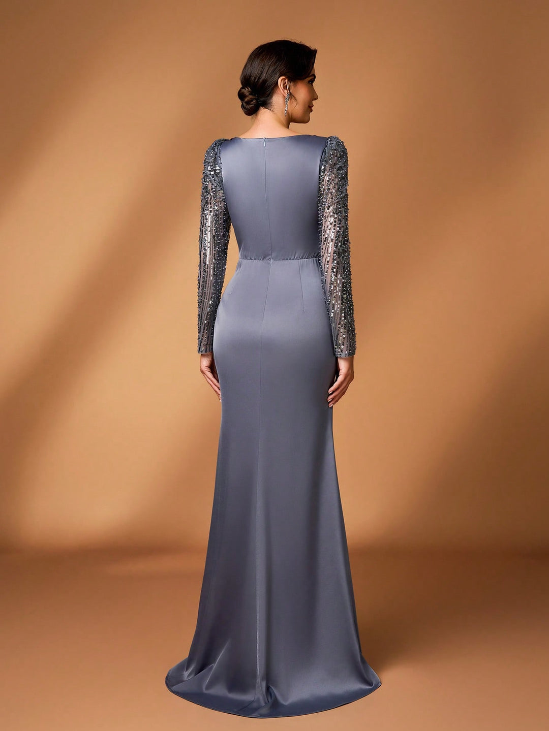 SHEIN maxi ruha, szürke